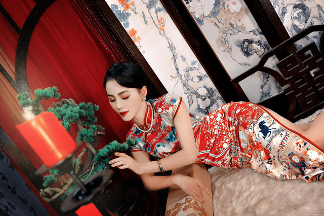 Minh Thu hóa cô gái Trung Hoa trong bộ ảnh mới - Ảnh 4.