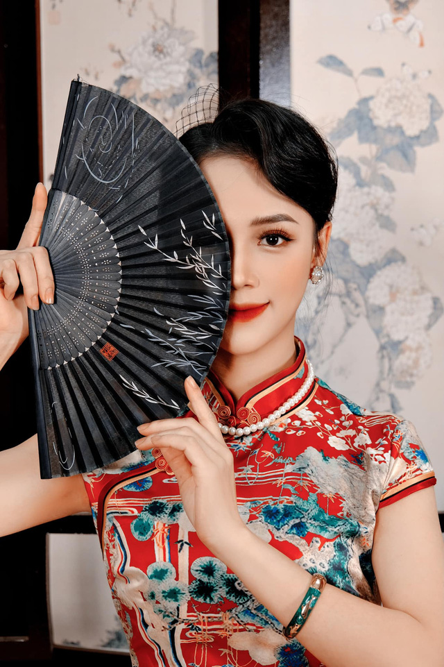Minh Thu hóa cô gái Trung Hoa trong bộ ảnh mới - Ảnh 3.