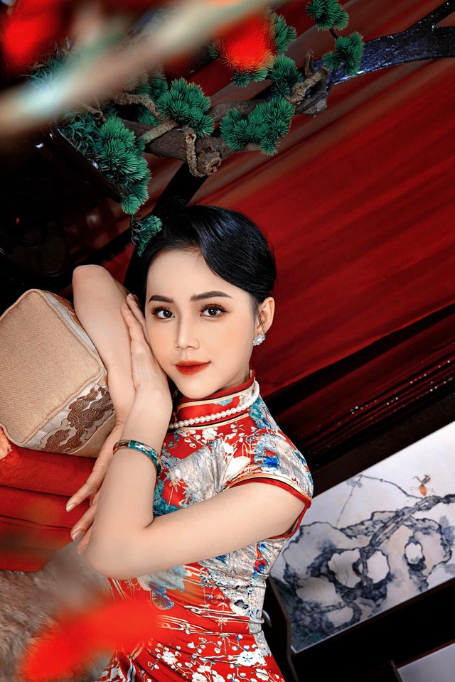 Minh Thu hóa cô gái Trung Hoa trong bộ ảnh mới - Ảnh 1.